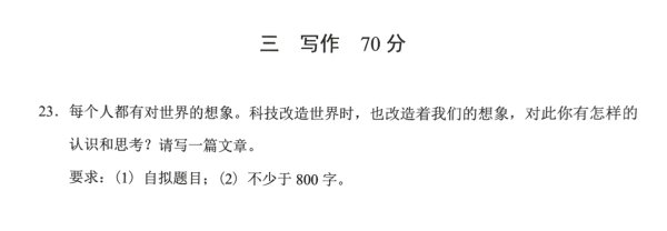 中外六大AI出战上海高考作文！《科创板日报》实测DeepSeek与谷歌Gemini夺魁