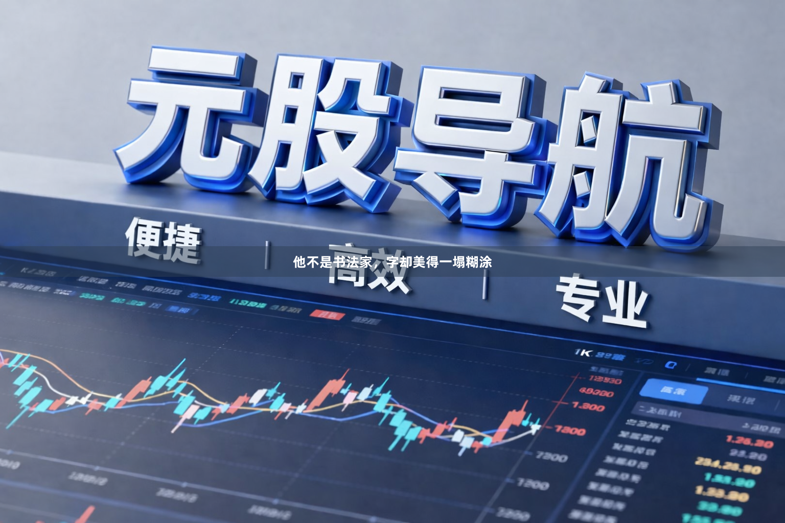 他不是书法家,字却美得一塌糊涂